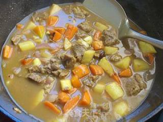 咖喱土豆牛肉的做法步骤：12