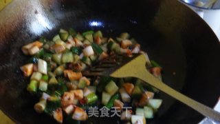 宫保肉丁的做法步骤：12