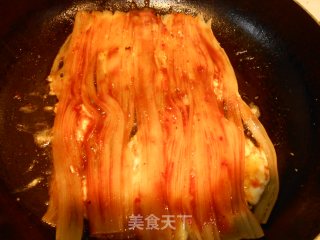 自己在家轻松做烤冷面的做法步骤：5
