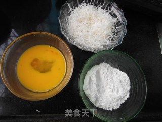 香脆椰丝虾的做法步骤：5