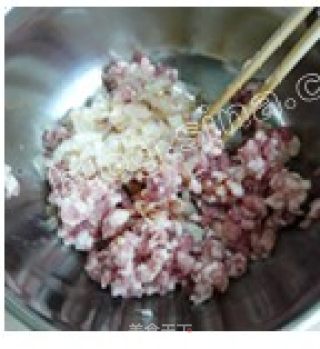 大人小孩都爱的【煎肉饼】的做法步骤：2