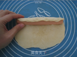 花式火腿面包的做法步骤：11