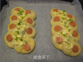 花式火腿面包的做法步骤：19