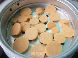 苹果烤红薯的做法步骤：2