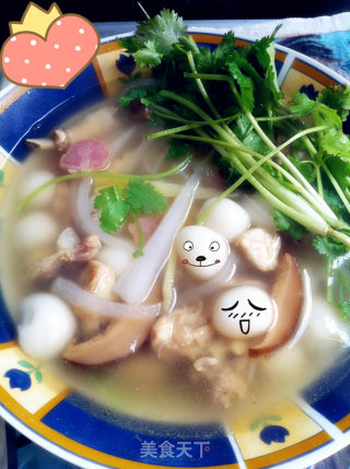 广东侨乡咸汤圆的做法步骤：8