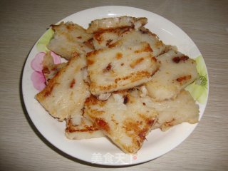 【腊肉萝卜糕】-----送给家人的冬至食物的做法步骤：8