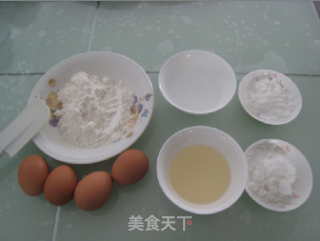 千叶纹蛋糕卷的做法步骤：1