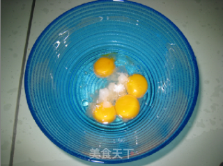 千叶纹蛋糕卷的做法步骤：6