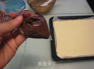 千叶纹蛋糕卷的做法步骤：16