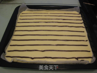 千叶纹蛋糕卷的做法步骤：18