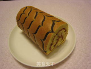 千叶纹蛋糕卷的做法步骤：26