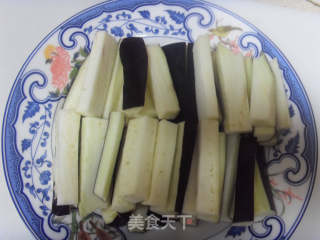 温拌茄条的做法步骤：1