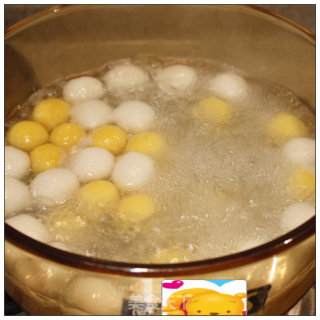 不分季节的甜品-----红豆沙芋圆的做法步骤：12