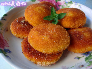 香甜软糯南瓜饼的做法步骤：9
