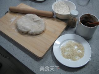 麻酱烧饼的做法步骤：1
