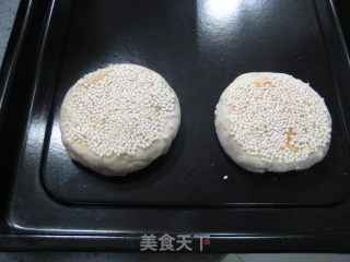麻酱烧饼的做法步骤：10