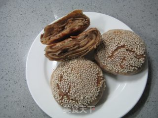 麻酱烧饼的做法步骤：12