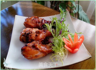 《孜然鸡腿》—无油烤鸡腿，简单少去油烟的做法步骤：10