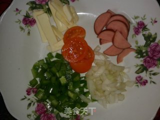 吐司披萨——快捷早餐的做法步骤：1