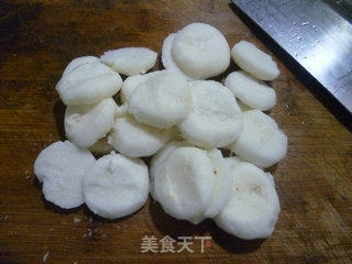 荸荠炒青菜的做法步骤：4
