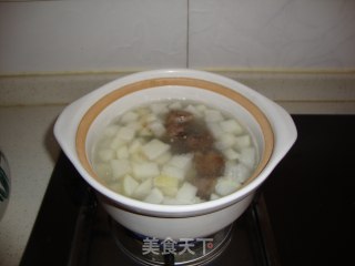 白萝卜牛肉汤的做法步骤：4