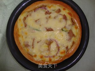 金枪鱼披萨的做法步骤：8