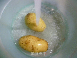咖喱土豆花菜的做法步骤：2