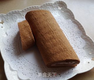 圣诞树根蛋糕的做法步骤：5