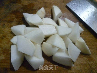 雪菜烧萝卜的做法步骤：3