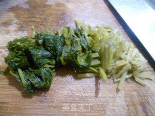 雪菜烧萝卜的做法步骤：4