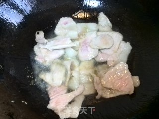 生爆盐煎肉的做法步骤：5