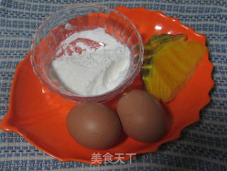 南瓜蛋饼的做法步骤：1