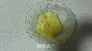 南瓜蛋饼的做法步骤：4