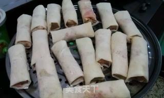 素春卷的做法步骤：3