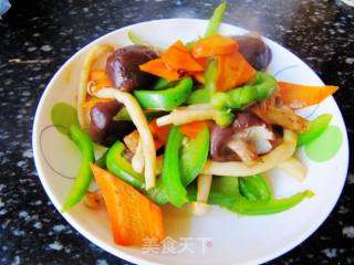 五彩杂蘑的做法步骤：8