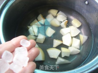 降燥润肺--柠檬雪梨饮的做法步骤：3