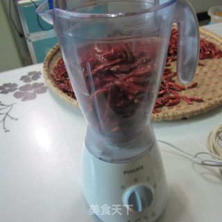 磨辣椒粉的做法步骤：2