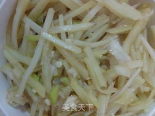 凉拌土豆丝的做法步骤：3