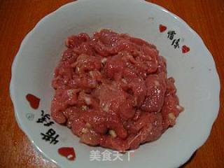 家常小炒--------【凉薯牛肉片】的做法步骤：4