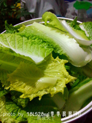 美丽维生素：蚝油小白菜的做法步骤：1
