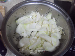 干锅白菜的做法步骤：2