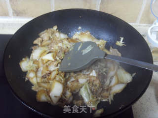 干锅白菜的做法步骤：7