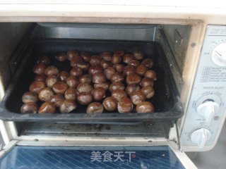 糖烤栗子的做法步骤：4