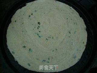 豆渣好去处---------【豆渣香葱发面饼】的做法步骤：9