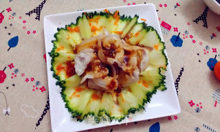 中式酱料の蒜泥酱——蒜泥白肉的做法步骤：7