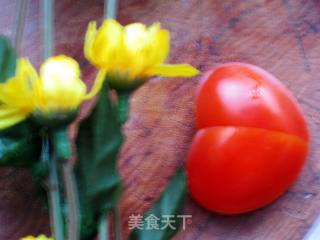 糖汁番茄心的做法步骤：5