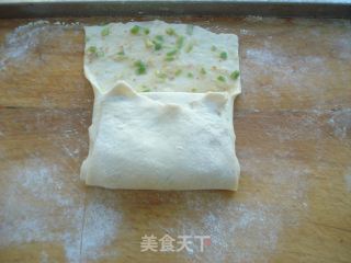 烫面葱花饼的做法步骤：12