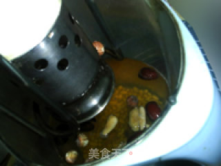 红枣莲子豆浆的做法步骤：7