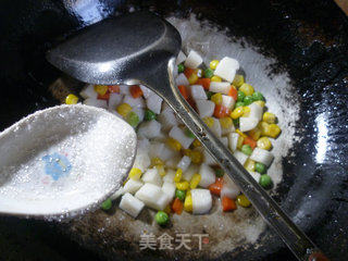 杂菜年糕粒的做法步骤：7