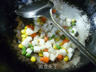 杂菜年糕粒的做法步骤：9